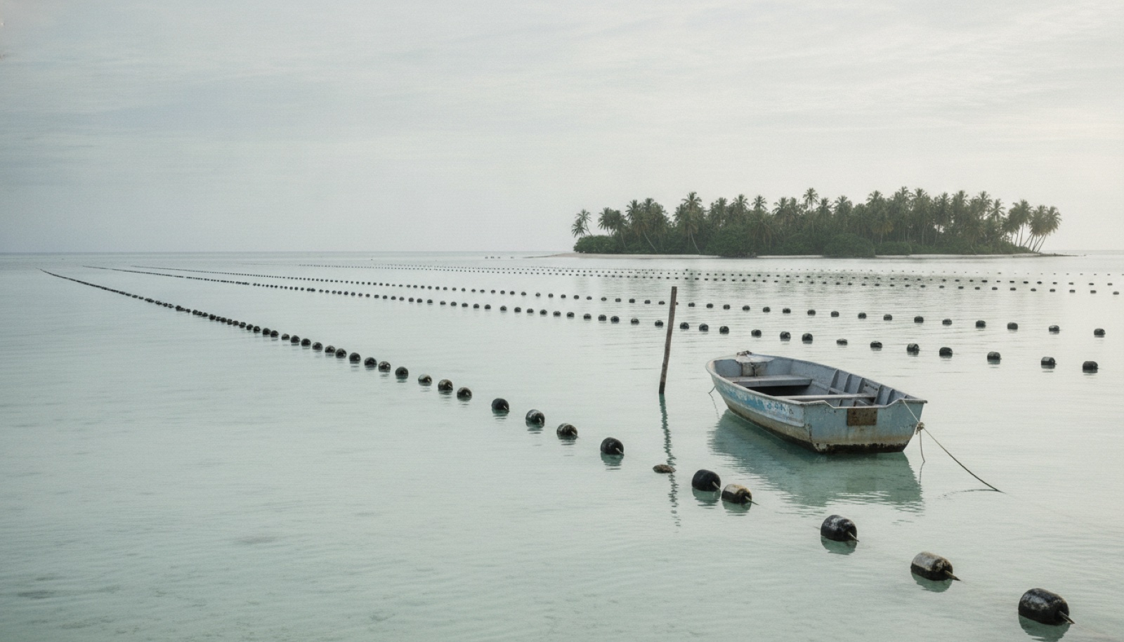 Motu Ahé lagoon, Tuamotu Archipelago, French Polynesia