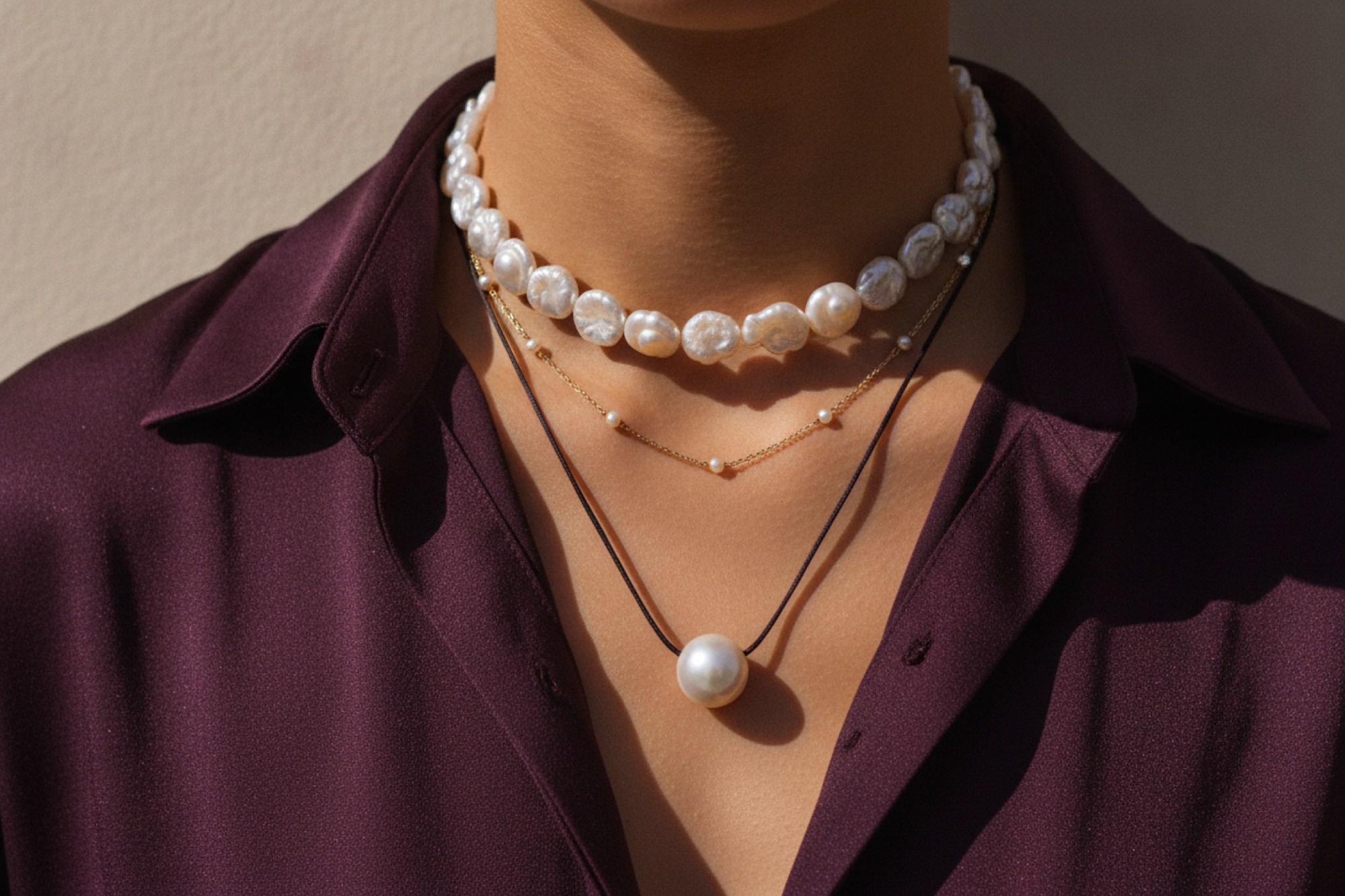 The Keshi Collar — detail 1